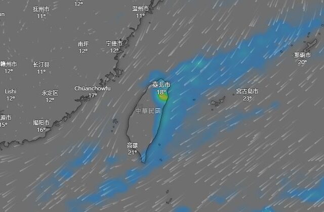 台灣新聞通訊社-下週一東北季風增強！3地區防大雨　回溫等這天