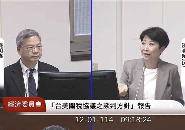 台灣新聞通訊社-台美關稅協議倒數談判　龔明鑫再次強調：有信心調降且不疊加