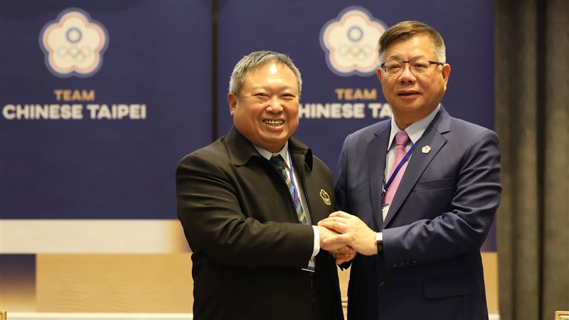台灣新聞通訊社-林鴻道卸任中華奧會主席 蔡家福當選新任主席!陳美燕成首位女性副主席