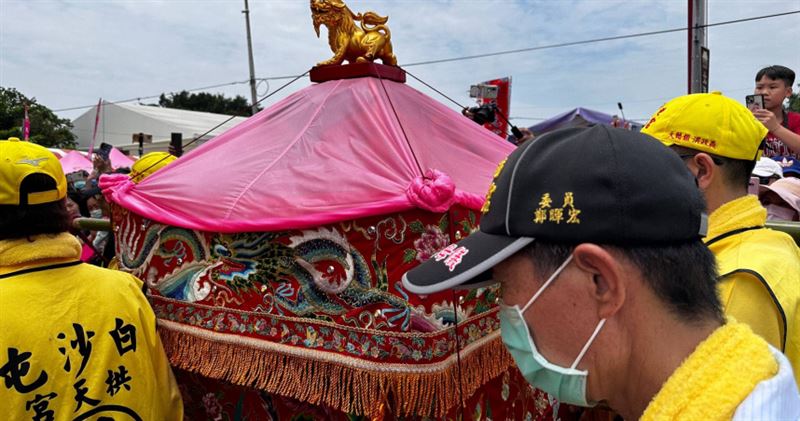台灣新聞通訊社-白沙屯媽祖南下高雄遶境 躦轎腳僅限這一天!參加進香18禁忌一次看