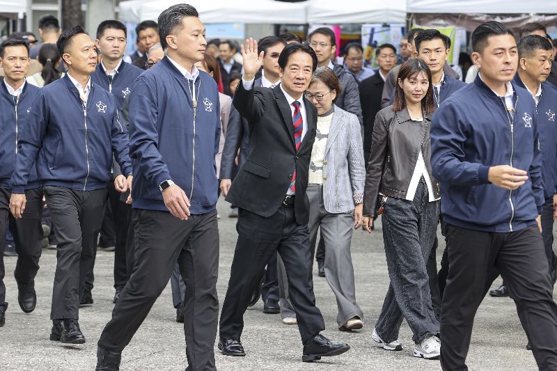 台灣新聞通訊社-賴清德:面對中國威脅 同一個國家認同才能團結