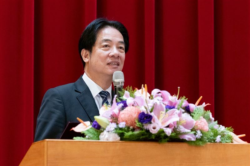 台灣新聞通訊社-國家主權不容讓步!盼團結面對中國威脅 賴清德:民主、反共、不分黨派