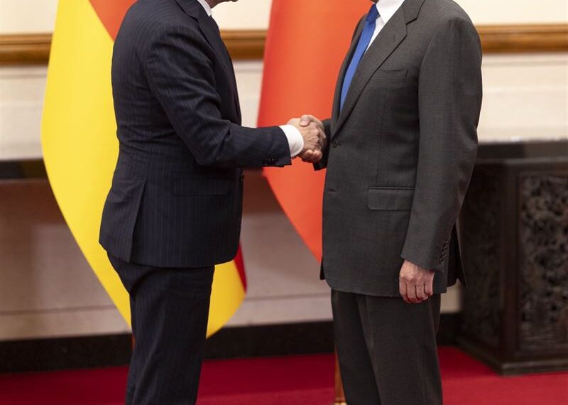 台灣新聞通訊社-德外長訪中談經貿　王毅要他支持中國對台立場：台灣地位被七重鎖定