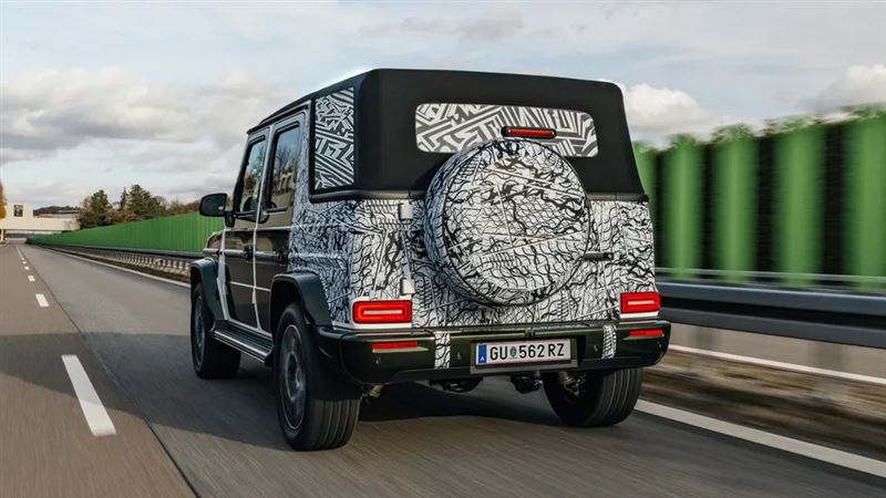 台灣新聞通訊社-【怎能不愛車】賓士大G敞篷版暗示「會限量」　粉絲準備銀彈搶下單