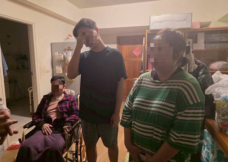 台灣新聞通訊社-17歲男孩撐起四代家人生計　這一句話讓所有大人聽了都心碎