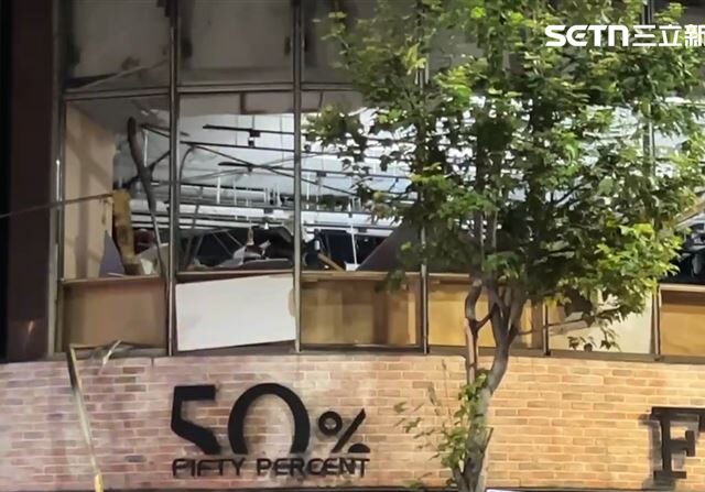 台灣新聞通訊社-板橋「定食8」凌晨氣爆「雜物噴街道5人傷」…新北消防局長曝最新進展