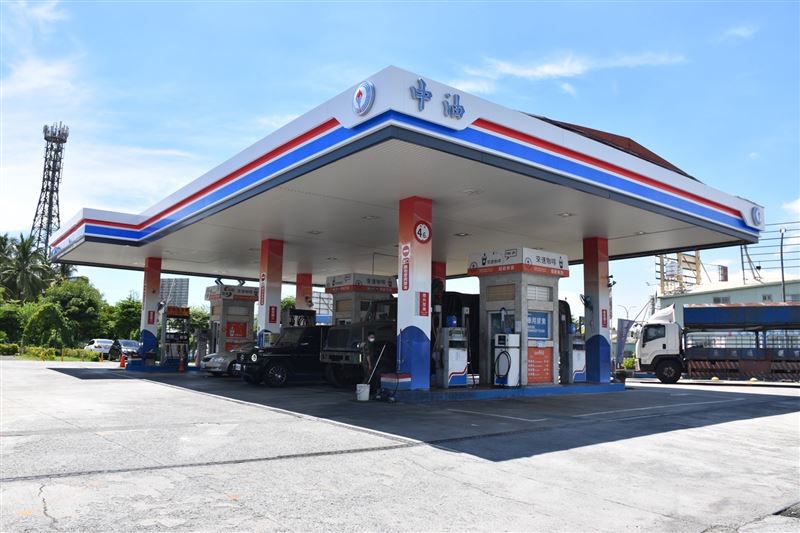台灣新聞通訊社-台灣中油：8日起汽、柴油價格各調漲0.1元
