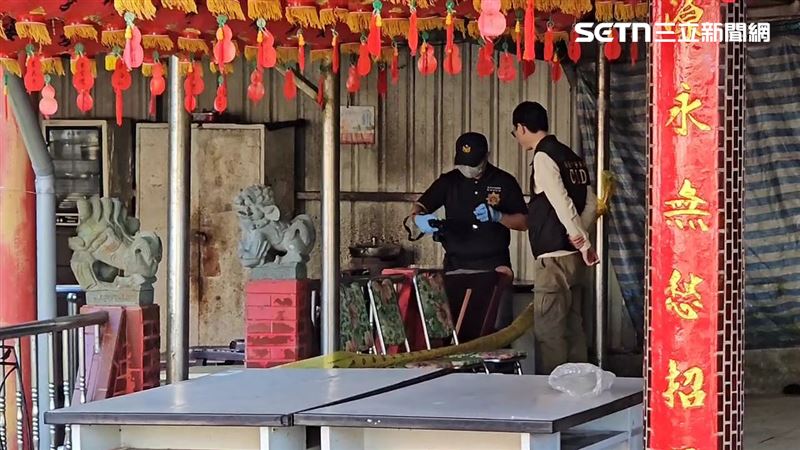 台灣新聞通訊社-疑酒後失溫而亡!基隆土地公廟傳命案 男子陳屍休憩區長椅