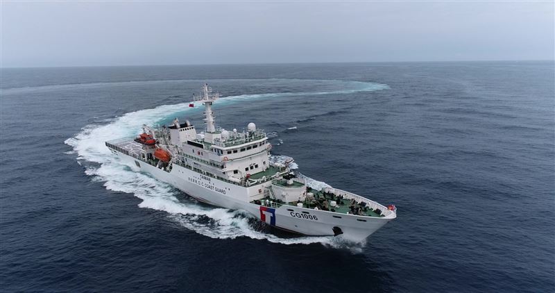 台灣新聞通訊社-中國海事船演練　海巡署：全程監控