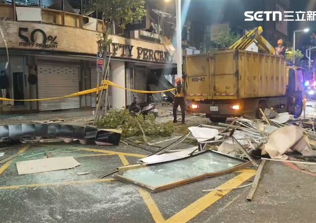 台灣新聞通訊社-板橋餐廳氣爆增1傷送醫「她睹路人躺地、女子滿臉血」嚇到全身還在抖