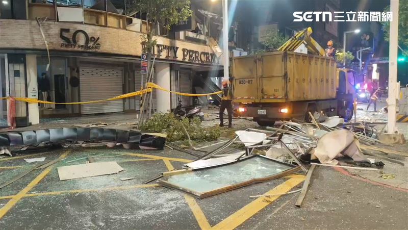 台灣新聞通訊社-板橋餐廳氣爆增1傷送醫「她睹路人躺地、女子滿臉血」嚇到全身還在抖