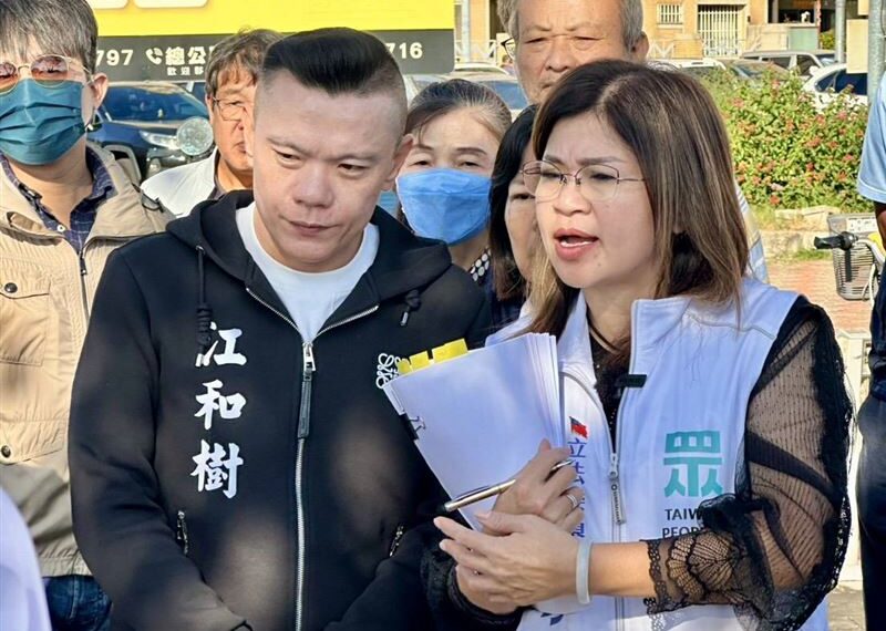 台灣新聞通訊社-選台中市長？江和樹才喊別亂了　麥玉珍自曝「旋風式考察」第一站合體了
