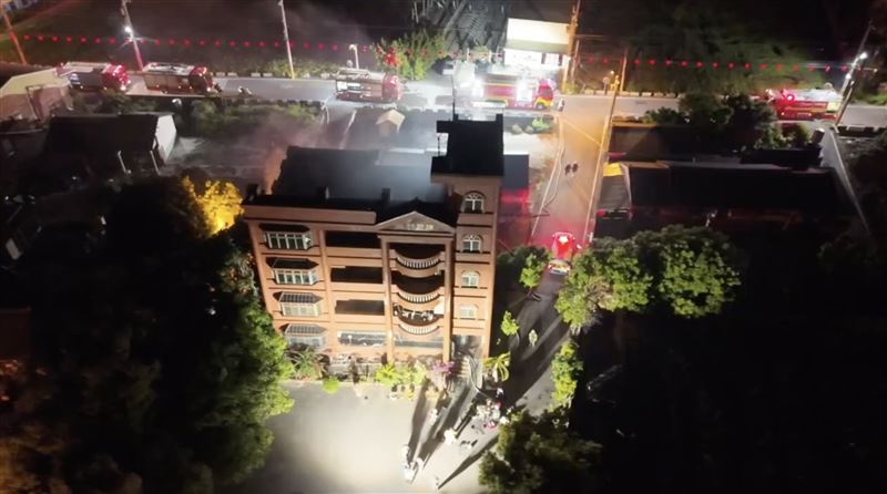 台灣新聞通訊社-彰化奪命惡火！102歲人瑞婦「受困臥室」慘死　孝子死守母親遭嗆傷命危