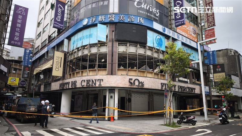 台灣新聞通訊社-板橋府中商圈氣爆釀災　29戶災戶須安置5戶14人