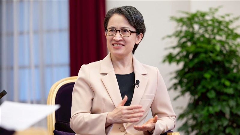 台灣新聞通訊社-接見美訪團!蕭美琴:台灣致力於自我防衛 盼國際持續關注台海和平穩定