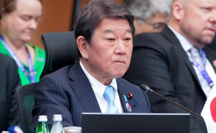 台灣新聞通訊社-中國記者想套話「台灣屬於中國」日外相1招閃過　她當場安靜