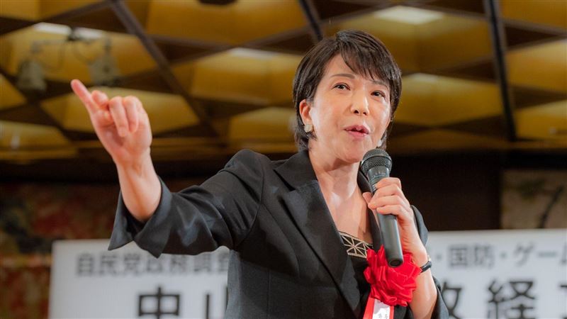 台灣新聞通訊社-高市早苗喊「工作、工作、工作、工作、工作」　奪日本年度流行語大賞