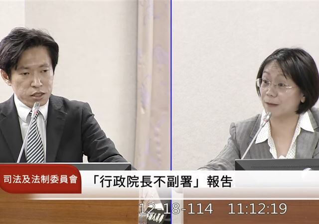 台灣新聞通訊社-翁曉玲追問公教年改！張惇涵拿「他」論點回嗆：知道是誰說的？