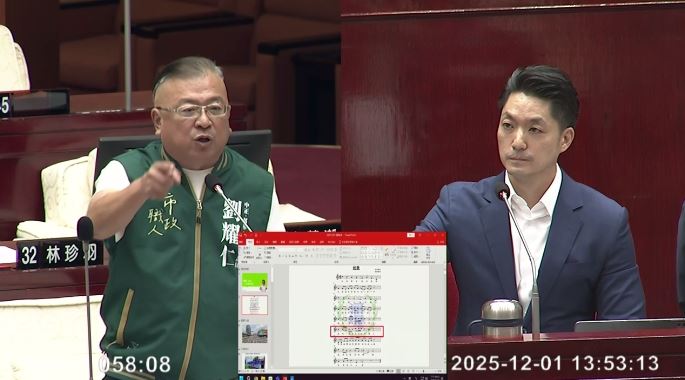 台灣新聞通訊社-劉耀仁轟國小校歌唱「堂堂正正中國人」居心何在？蔣萬安：不應政治審查