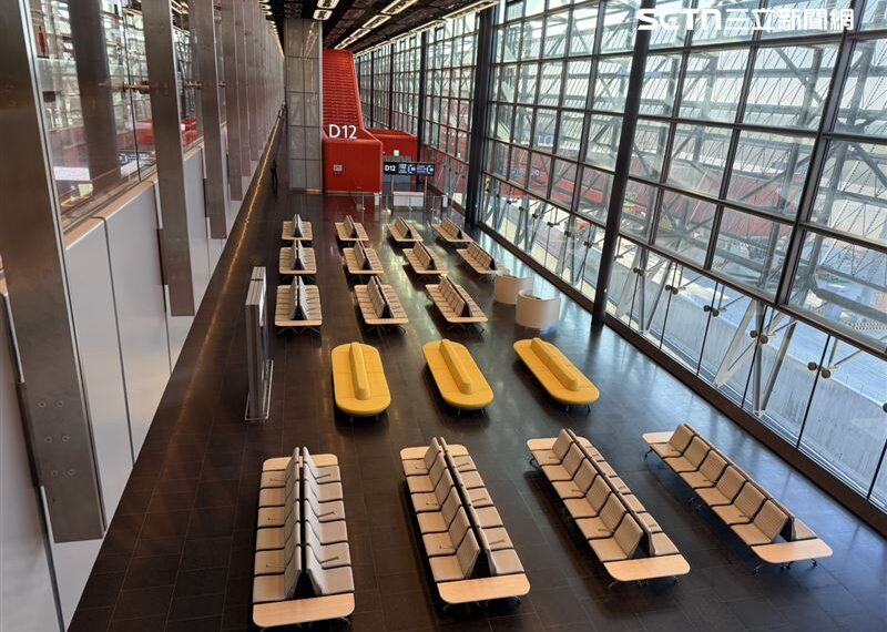 台灣新聞通訊社-第三航廈北登廊廳試營運登場　桃機將「挑黃道吉日」有望聖誕節前啟用