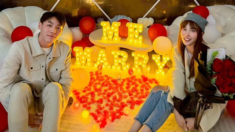 台灣新聞通訊社-中職/升格陳太太!PS女孩Julia仍在喜悅中 曝:近期登記、婚禮規劃中