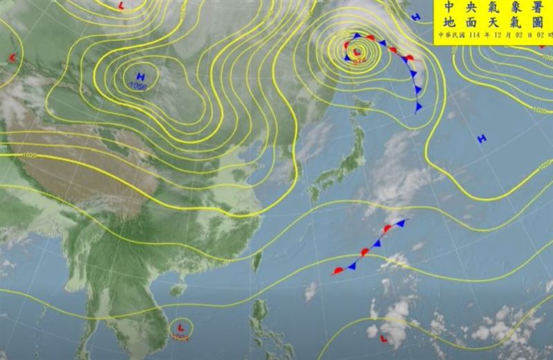 台灣新聞通訊社-入冬第一波冷空氣！低溫跌破11℃　粉專曝「這天」才回暖