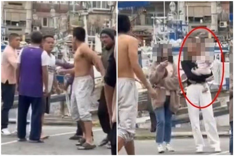 台灣新聞通訊社-二嫂正面曝!高國豪遭遭哥2打1…妻抱孩護尪嗆嫂:娶妳高家才變成這樣