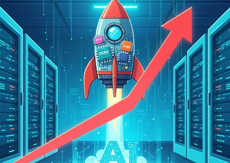 台灣新聞通訊社-記憶體超級牛市!台灣隊庫存見底 這「4」檔準備大賺!