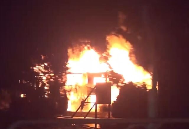 台灣新聞通訊社-日本7.6強震後5.6餘震！青森多地傳火災　森林火災肆虐如「煉獄」景象