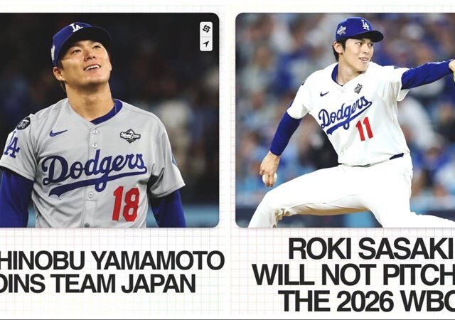 台灣新聞通訊社-WBC／山本由伸續披日本戰袍　道奇不放行佐佐木朗希！日籍「三本柱」缺1