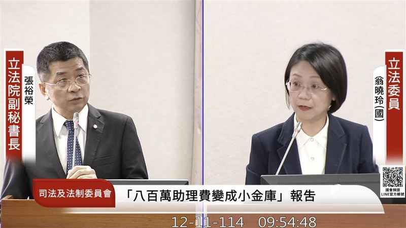 台灣新聞通訊社-翁曉玲談助理除罪!她轟「檢討被害者」曝傅崐萁1舉動:引火自焚