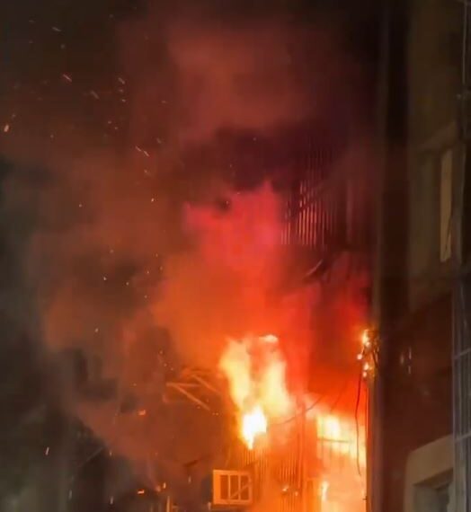 台灣新聞通訊社-初步起火原因曝光！16歲單親少女命喪火窟　客廳電線短路釀災