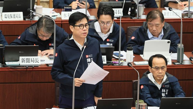 台灣新聞通訊社-議員建議引進水上觀光運具　陳其邁：結合港區腹地優勢、提升觀光潛力