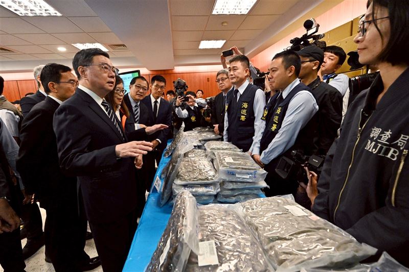 台灣新聞通訊社-毒品原料竟冒名透過網購進口 卓榮泰:加強管制網購平台