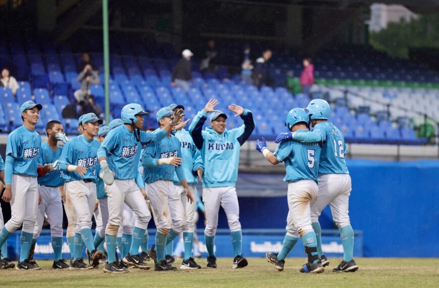 台灣新聞通訊社-新北U18／教頭稱非典型開路先鋒 許子彥敲出高中首支再見安