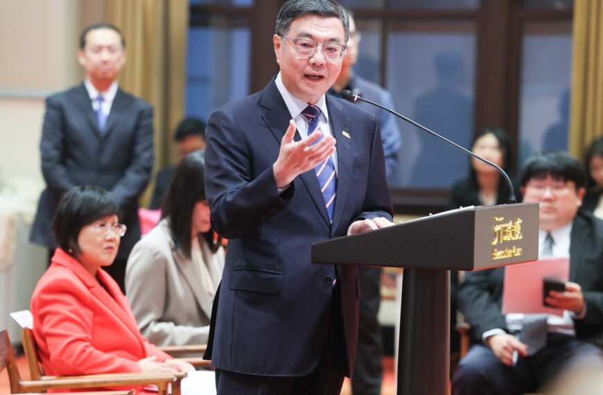 台灣新聞通訊社-國籍法修法引關注 卓榮泰:公職單一國籍、對國家單一效忠絕對必要