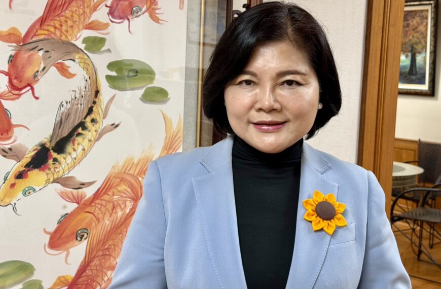 台灣新聞通訊社-影/綠選對會建議徵召劉建國捲土再戰雲林縣長 張麗善冷回這句話