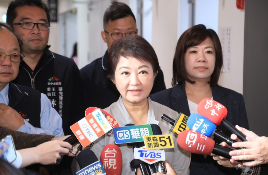 台灣新聞通訊社-第四次政黨輪替？ 盧秀燕：民進黨執政夠了