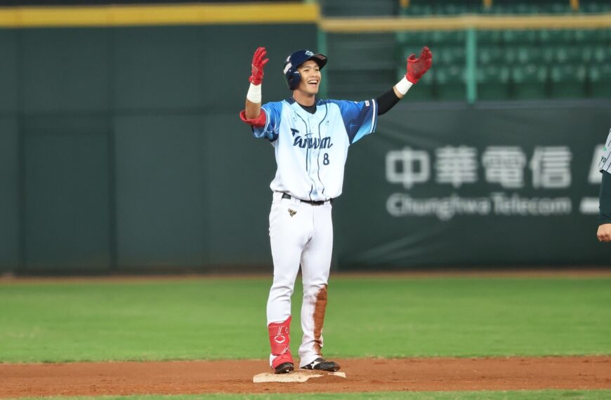 台灣新聞通訊社-棒球／林威漢追平二壘打獲MVP 冬盟台灣海洋勝日本社會人