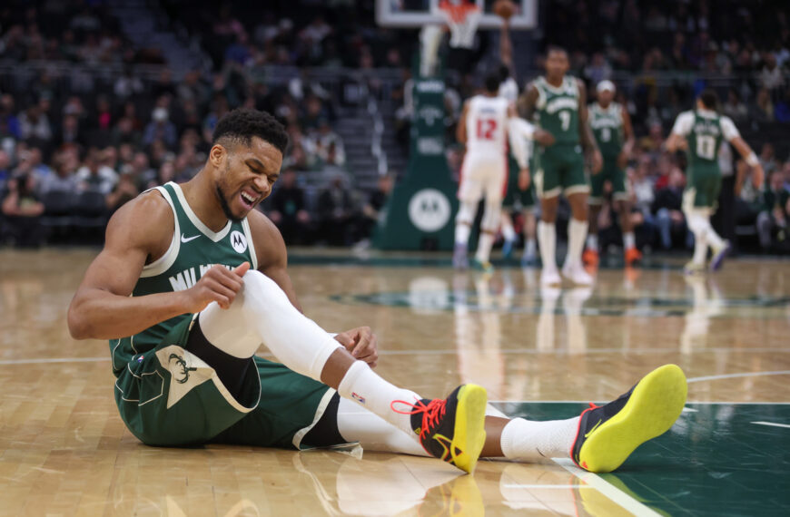 台灣新聞通訊社-NBA/字母哥喊完「賣我」就傷退 公鹿將士用命逆轉龍頭活塞