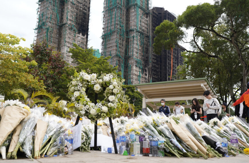 台灣新聞通訊社-最溫暖告別…媽命喪宏福苑大火 女兒代收「最後一個包裹」感動：滿滿的愛