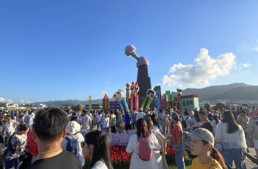 台灣新聞通訊社-新社花海暨台中國際花毯節 23天展期近400萬人次參觀創紀錄