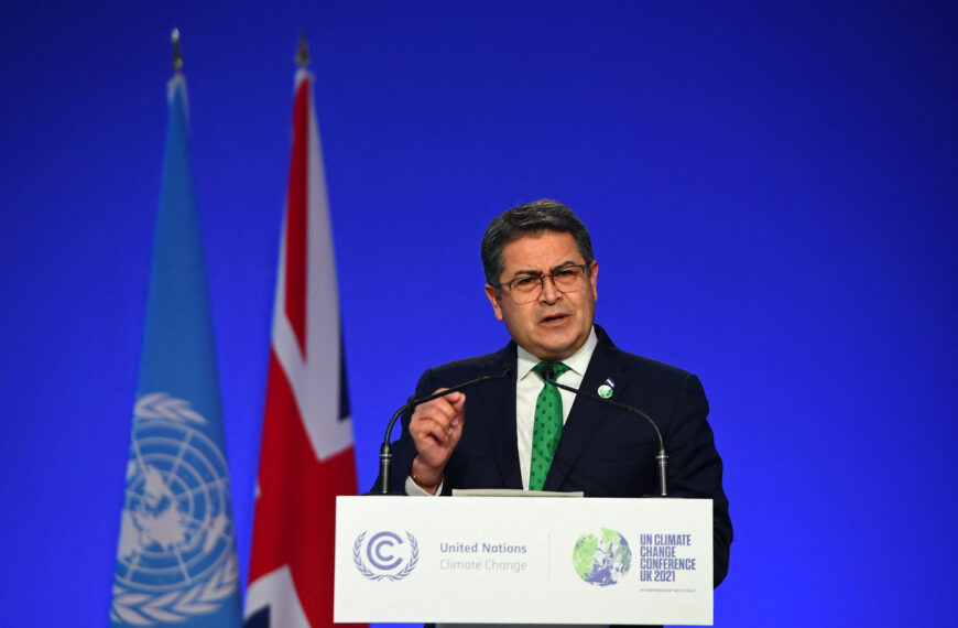 台灣新聞通訊社-宏都拉斯前總統葉南德茲獲川普特赦 妻稱他無意返政壇