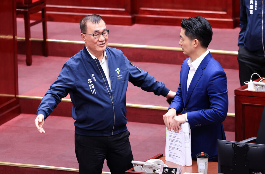 台灣新聞通訊社-請辭去選新北與蔣萬安有共識 李四川曝板橋阿嬤1句話