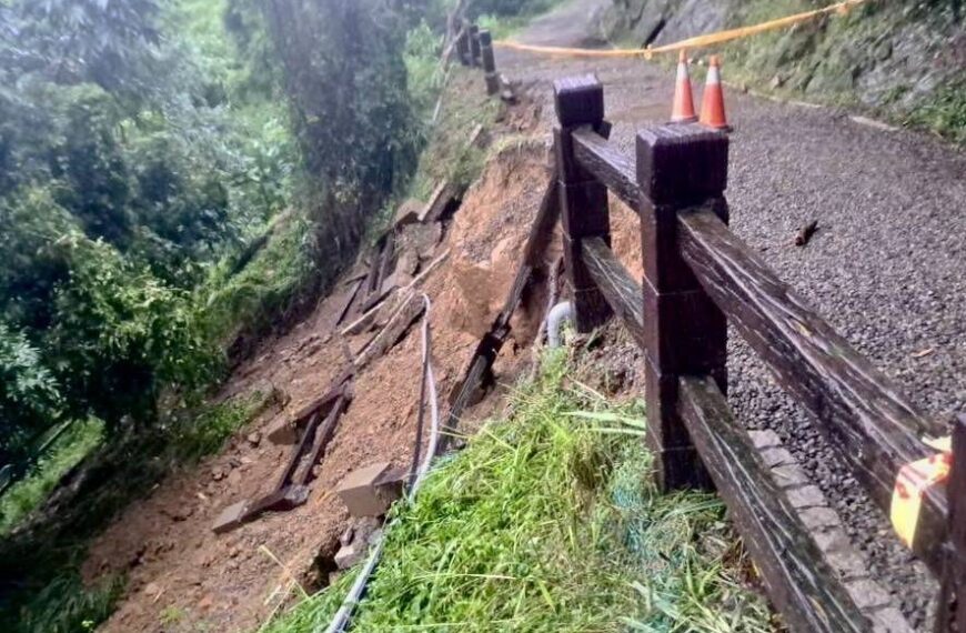 台灣新聞通訊社-台中大坑10號登山步道加速復建 市府籲配合封閉管制確保安全