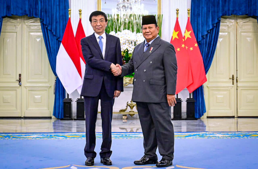 台灣新聞通訊社-王滬寧訪印尼：相信印尼會恪守一個中國原則、支持國家統一