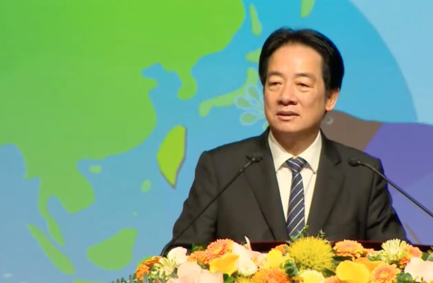 台灣新聞通訊社-賴總統：民主是台灣唯一的方向 絕對不走威權回頭路