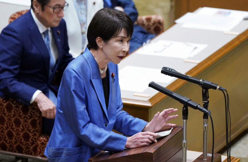 台灣新聞通訊社-中國大陸喊卡日藝人演出 高市早苗宣布「支持創作拓展海外」