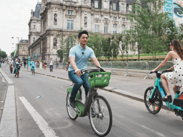 台灣新聞通訊社-蔣萬安曾讚巴黎單車規畫…單車族點出北市3大不友善