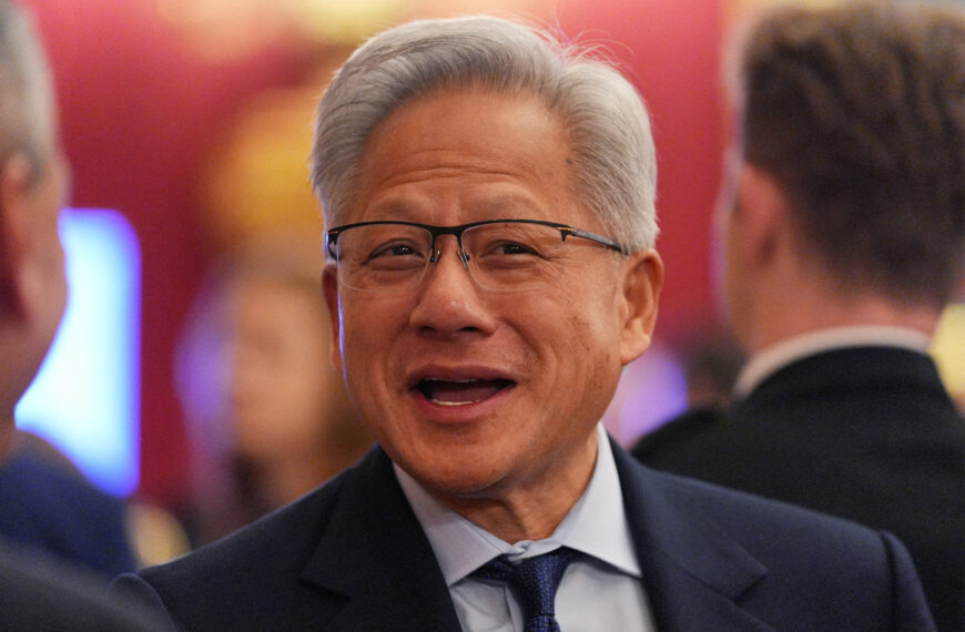 台灣新聞通訊社-不是晶片!黃仁勳點出AI未來發展主要瓶頸 估科技業者將這樣解決